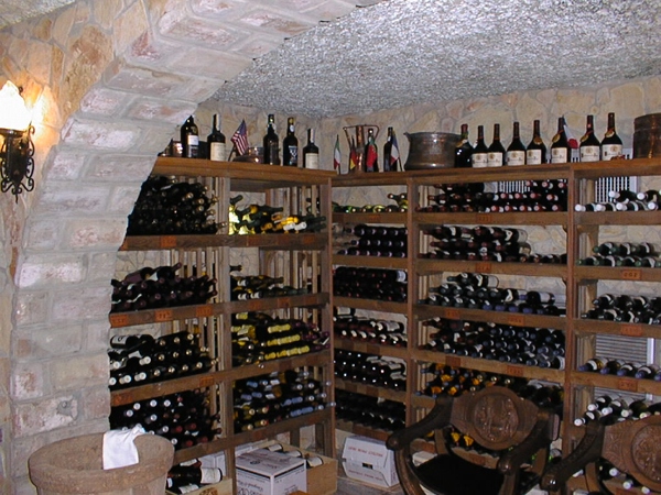 Huge wine cellar - bring your VIP down